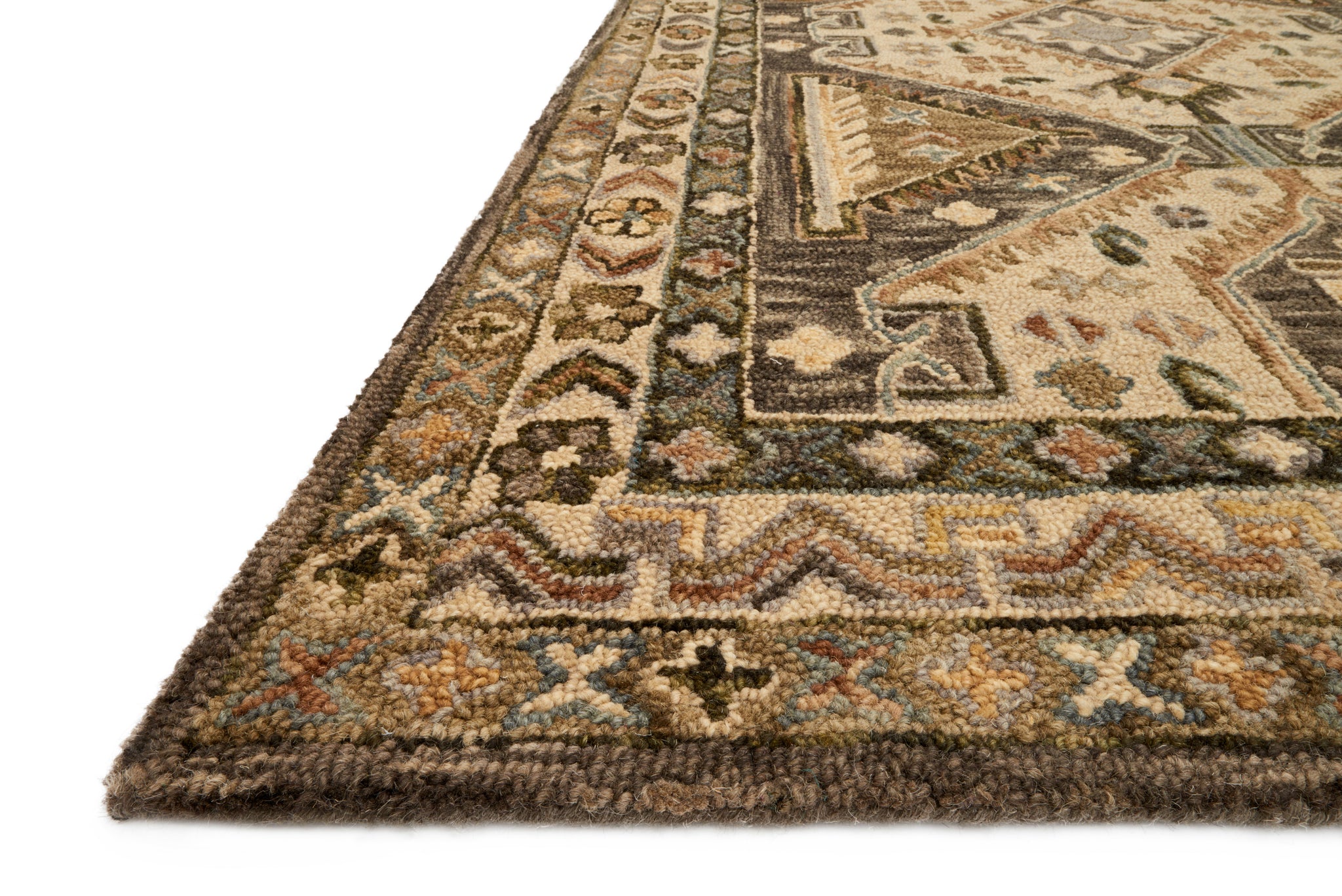 Victoria Walnut / Beige - Rug Corner (H)
