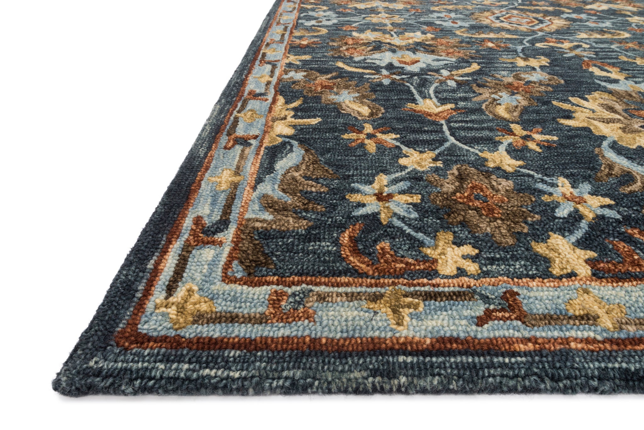 Victoria Denim / Multi - Rug Corner (H)