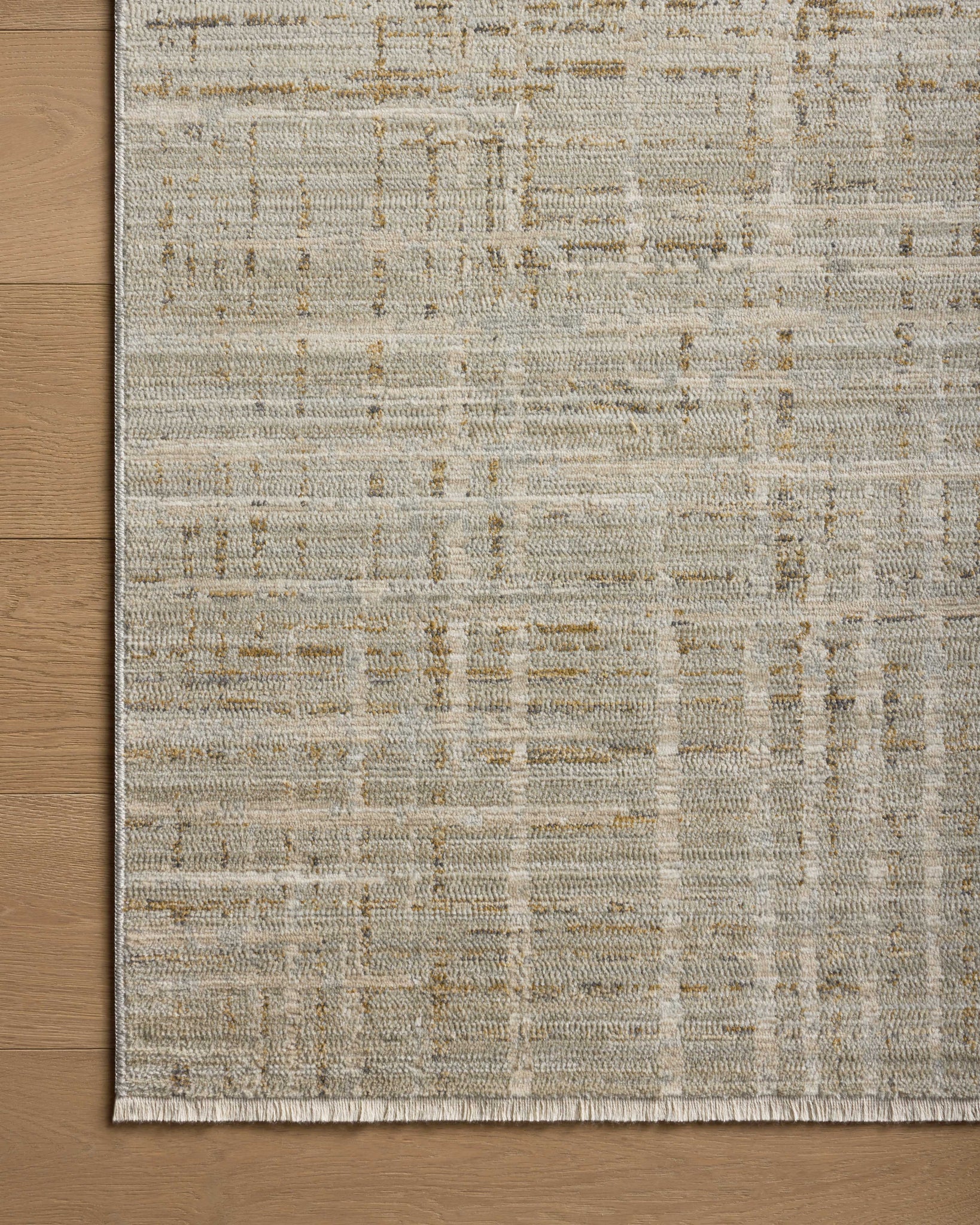 Wade Mist / Gold - Corner on Wood (V)