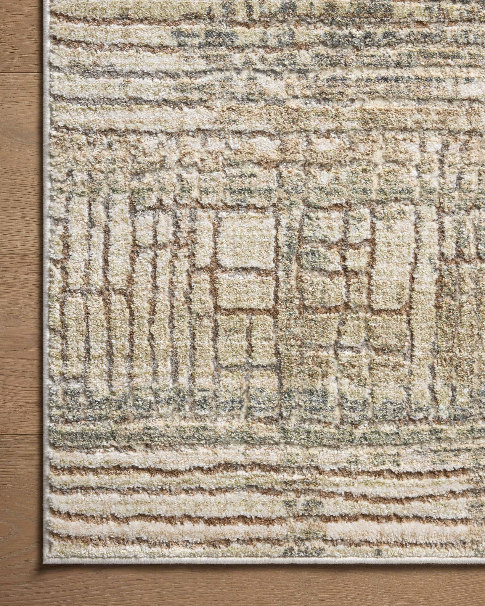 Wyatt Lagoon / Natural - Corner on Wood (V)