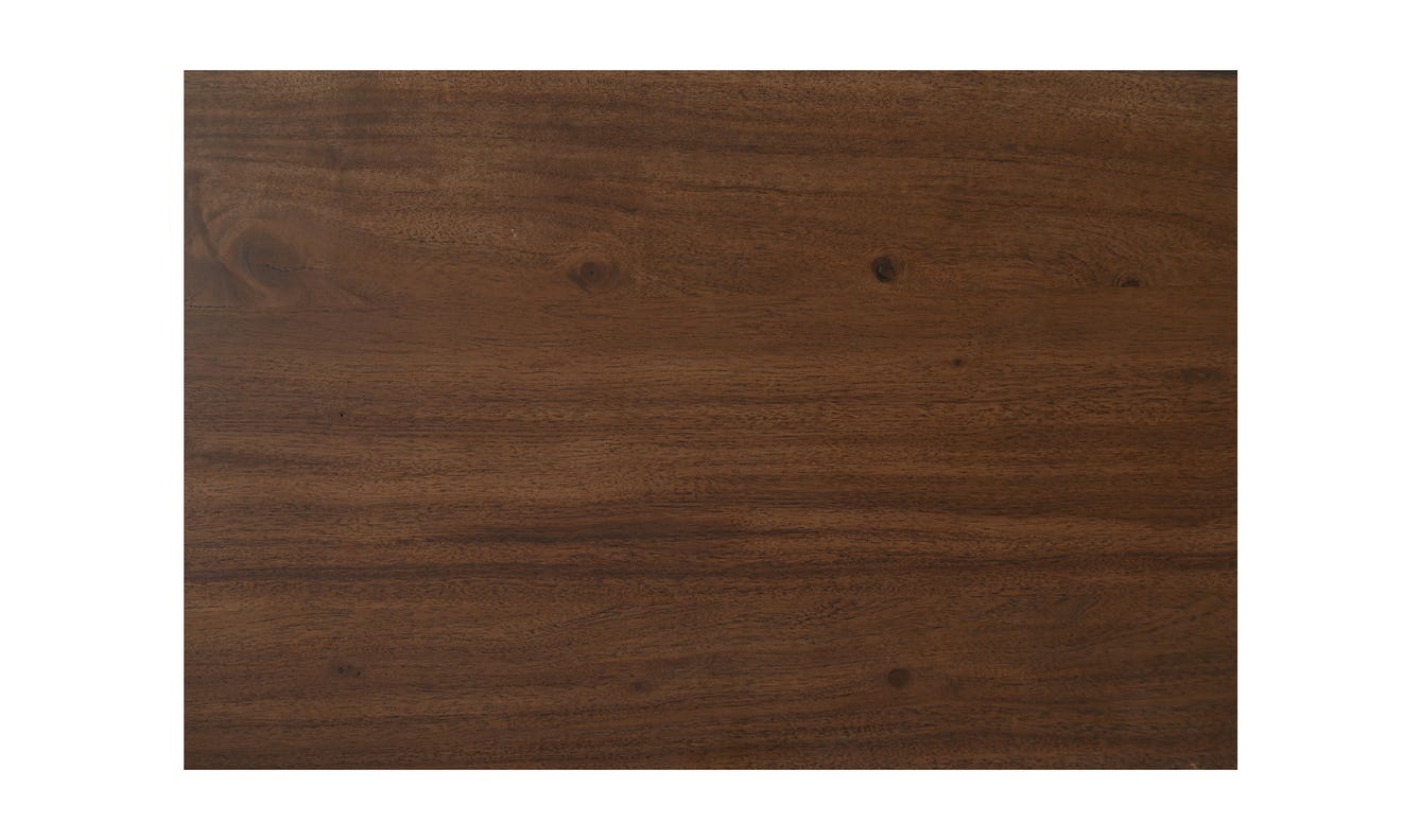 lifestyle view of Lila Dining Bench Small Brown luxury Bench