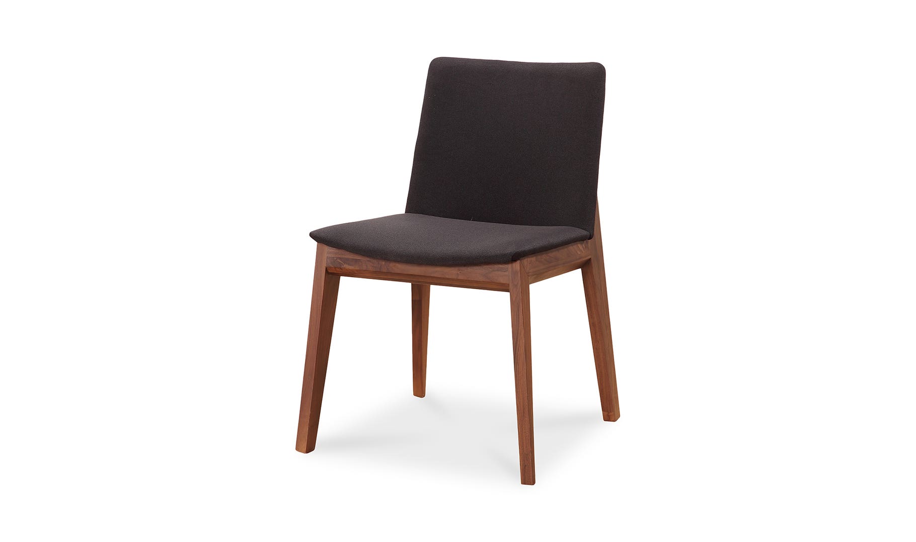 Chaise de salle à manger Deco noire (lot de deux)