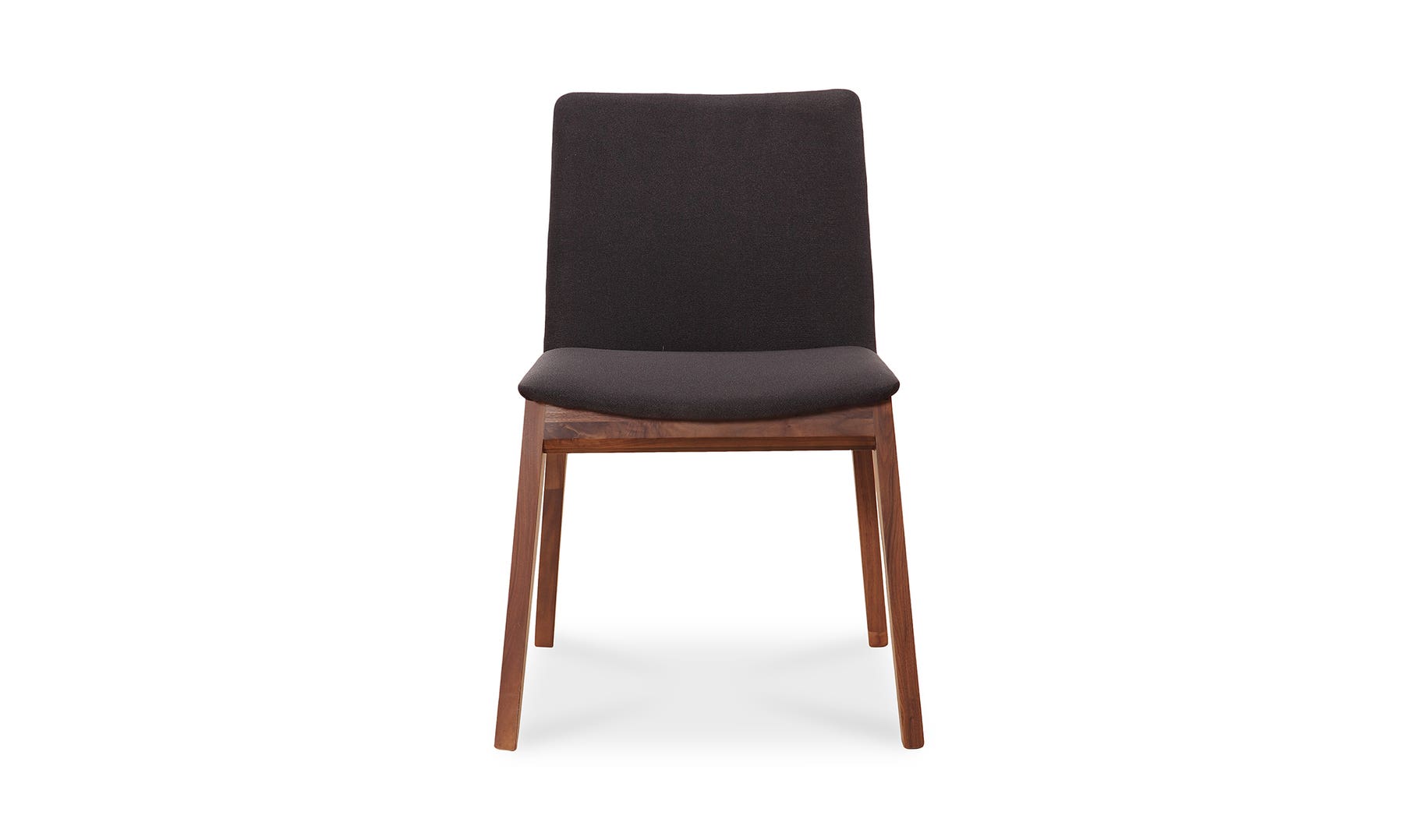 Chaise de salle à manger Deco noire (lot de deux)