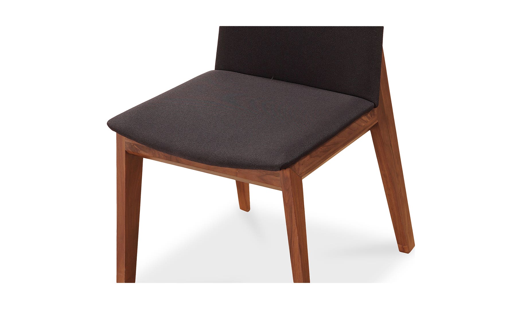 Chaise de salle à manger Deco noire (lot de deux)