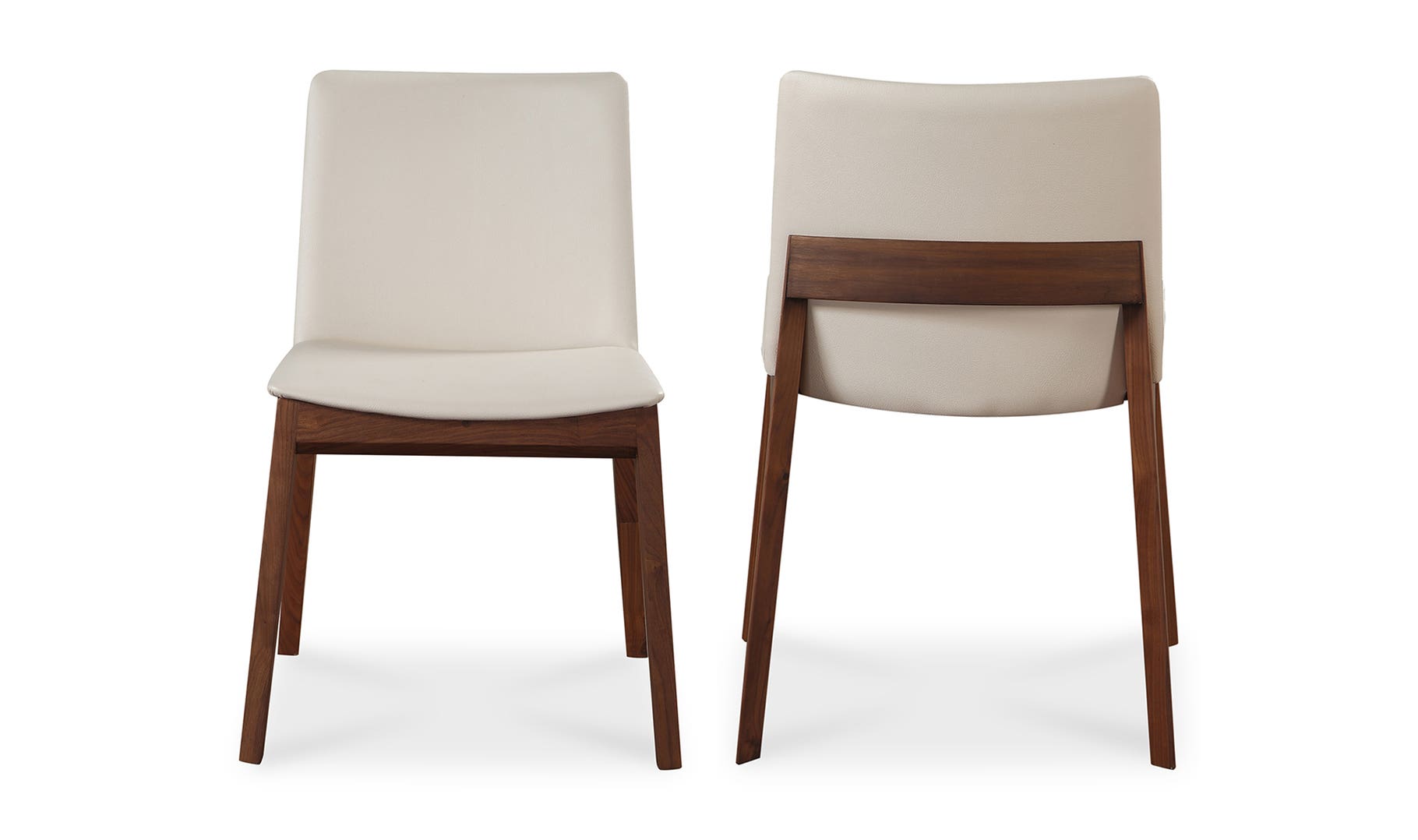 Deco Dining Chair Cream White (Set of Two)