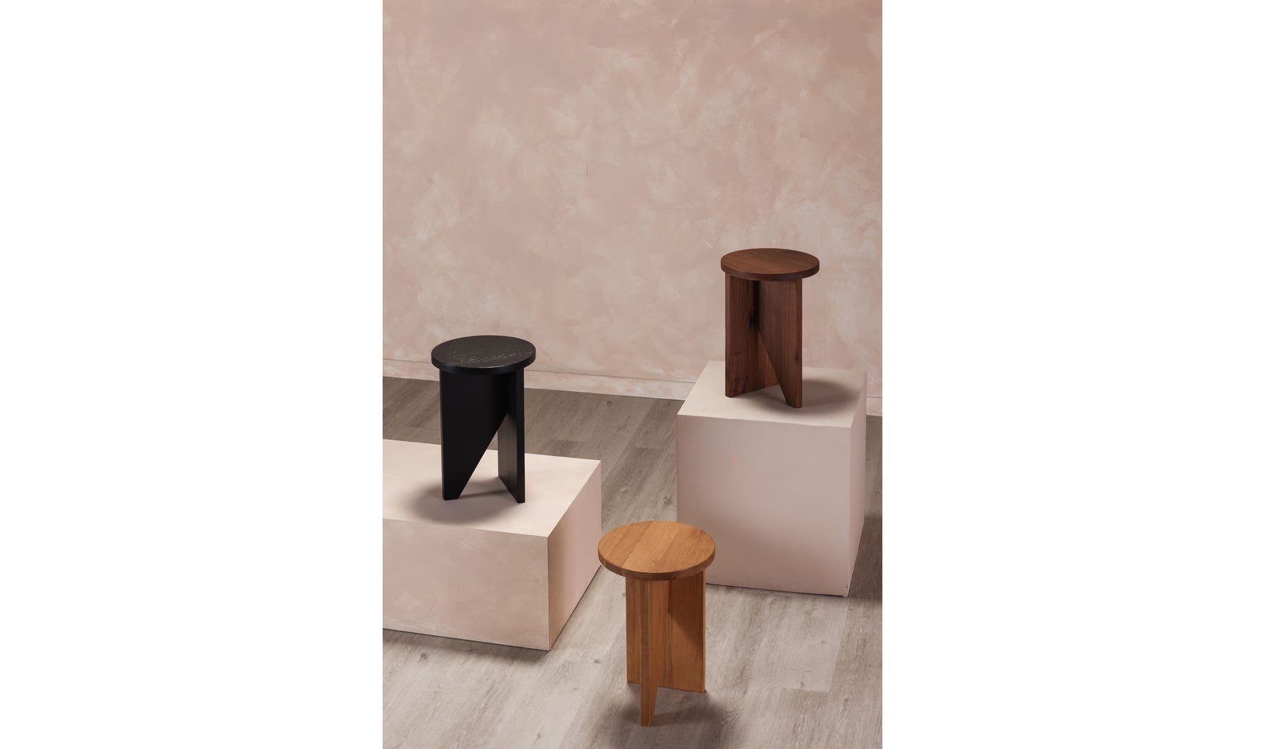 Table d'appoint Grace en noyer