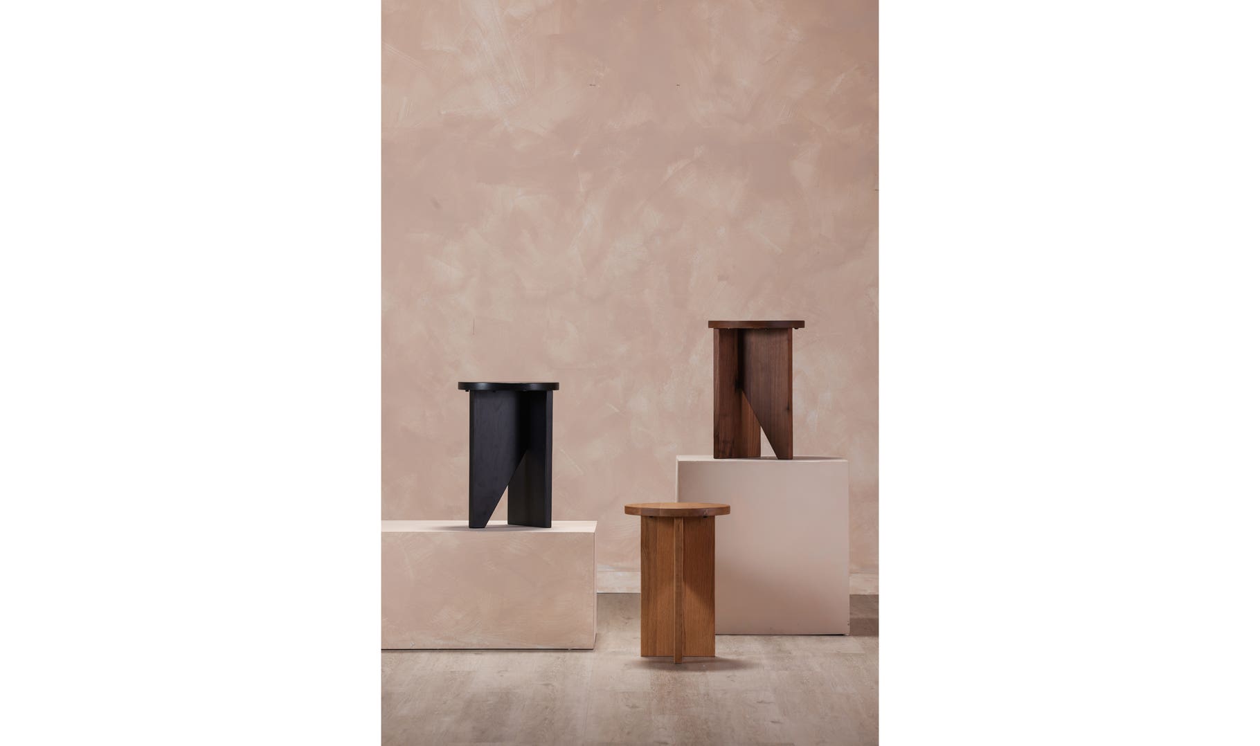 Table d'appoint Grace en noyer