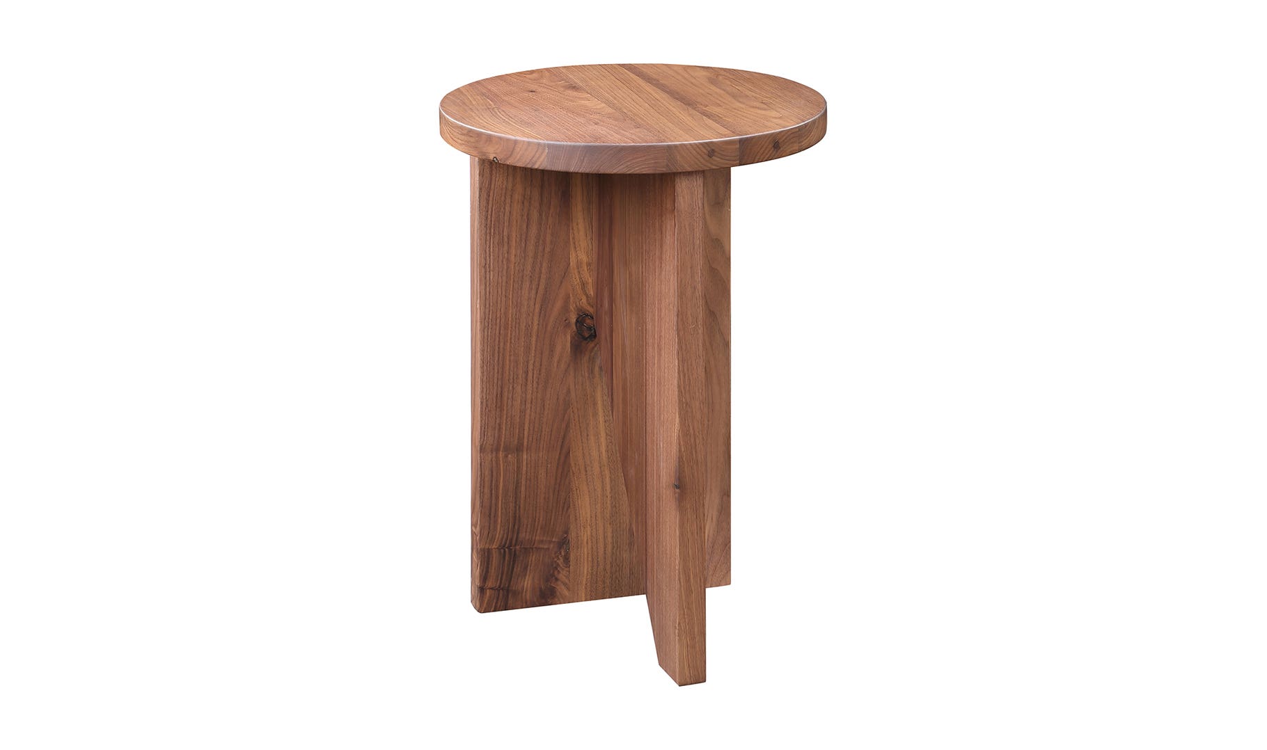 Table d'appoint Grace en noyer