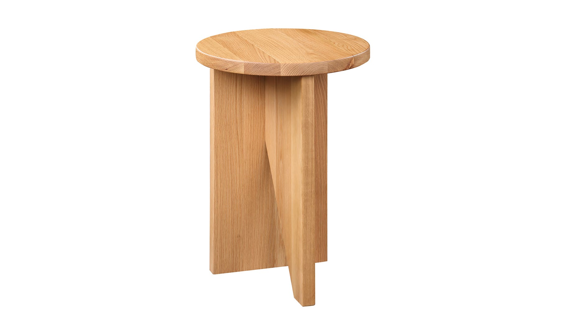 Mesa auxiliar Grace de roble natural