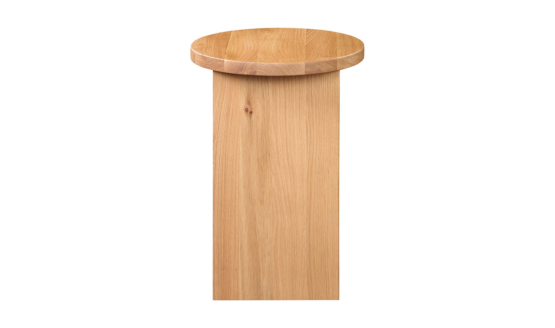 Mesa auxiliar Grace de roble natural