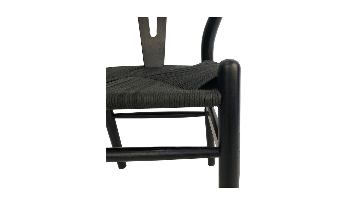 lifestyle view of Ventana Dining Chair Black - Set Of Two luxury Chair