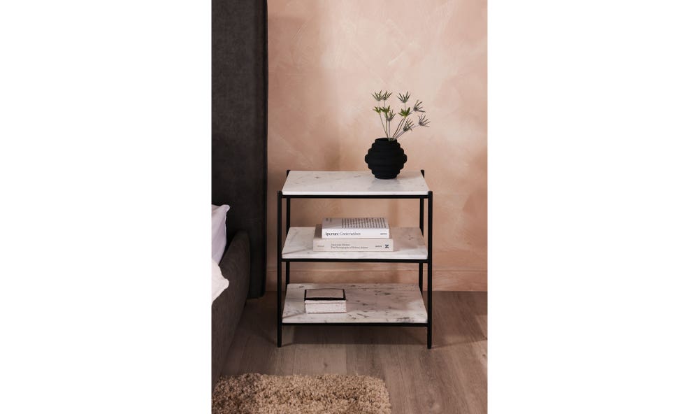 angle view of Trine Nightstand luxury Nightstand