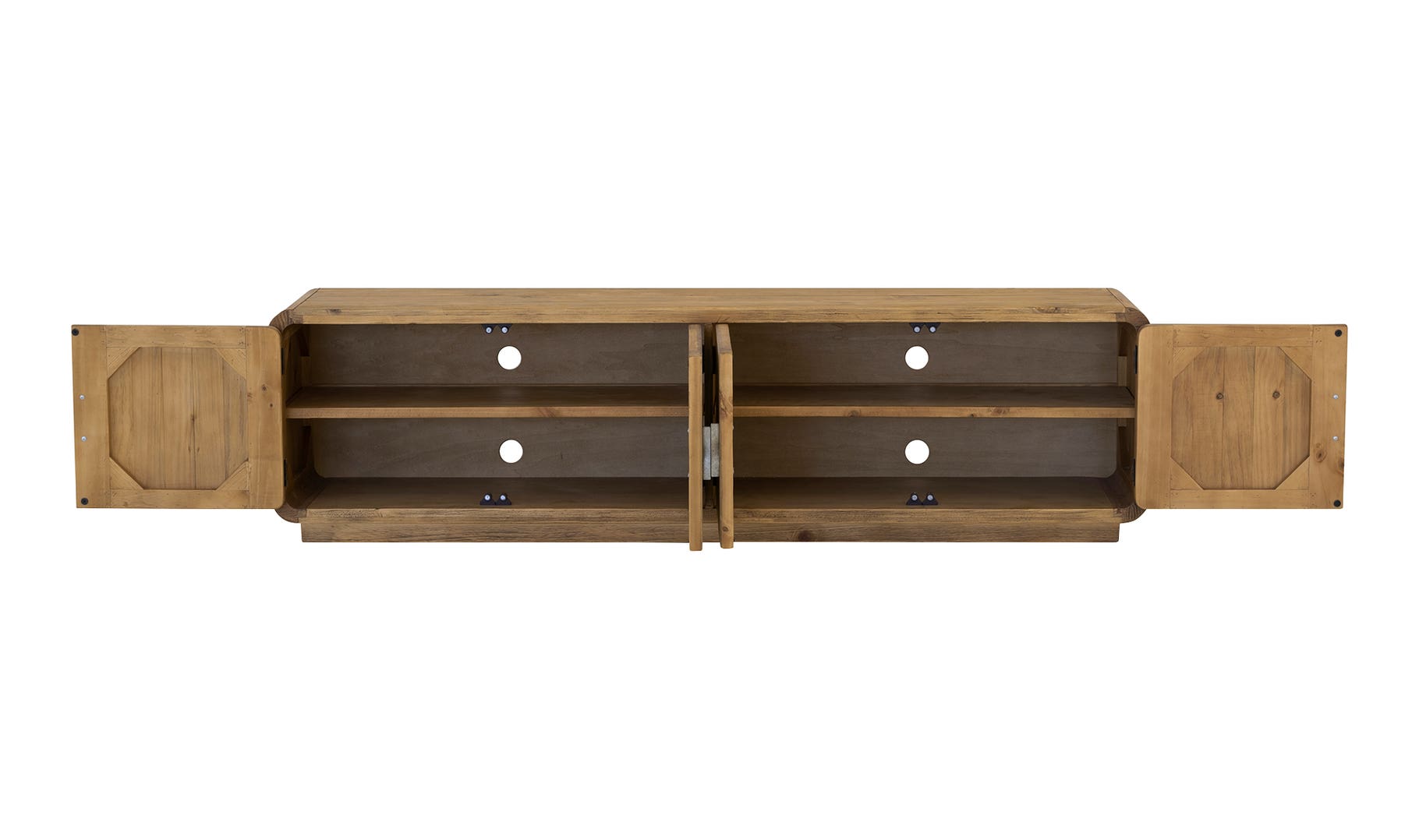 Gabinete multimedia Monterey Rustic Blonde