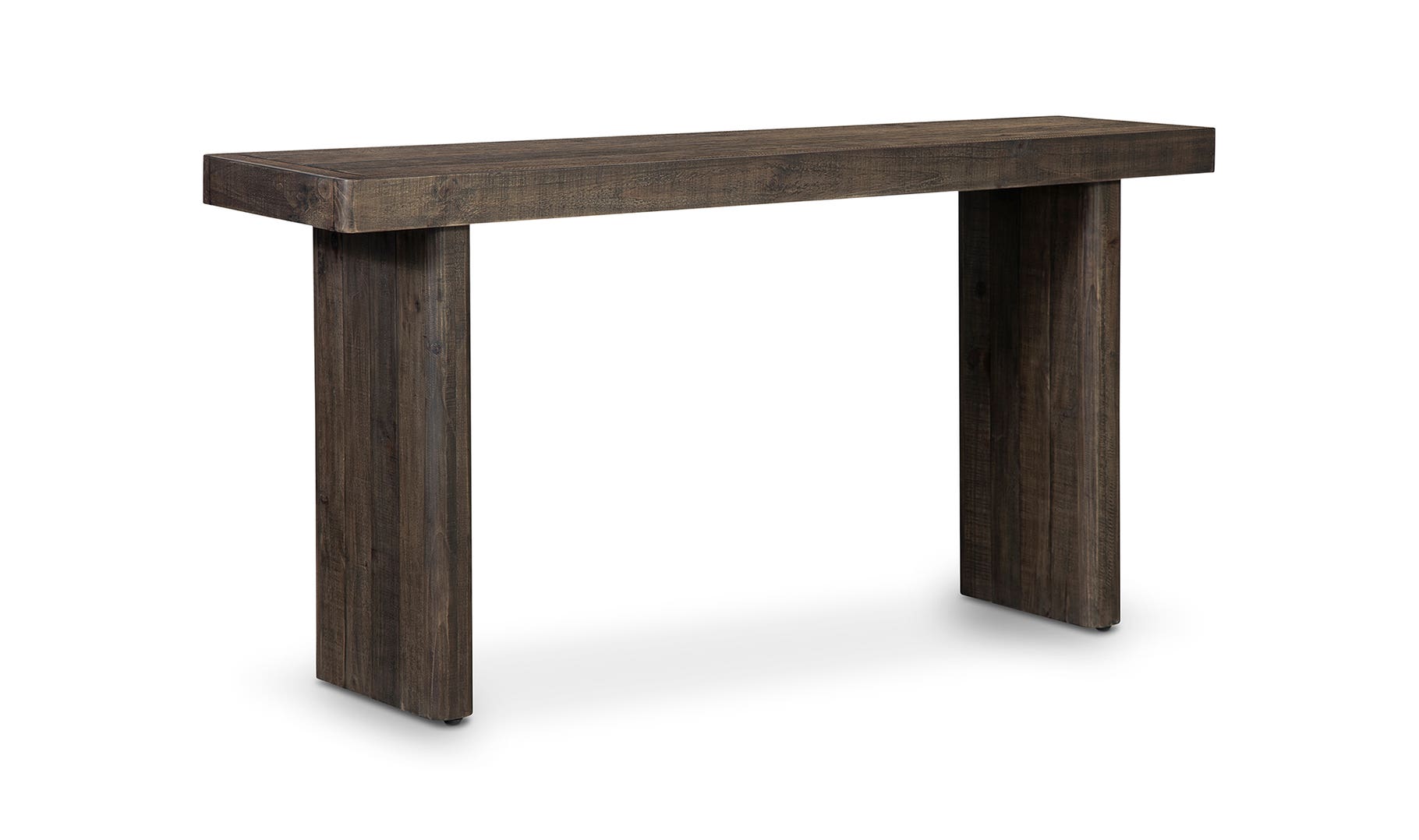 Mesa consola Monterey marrón envejecido