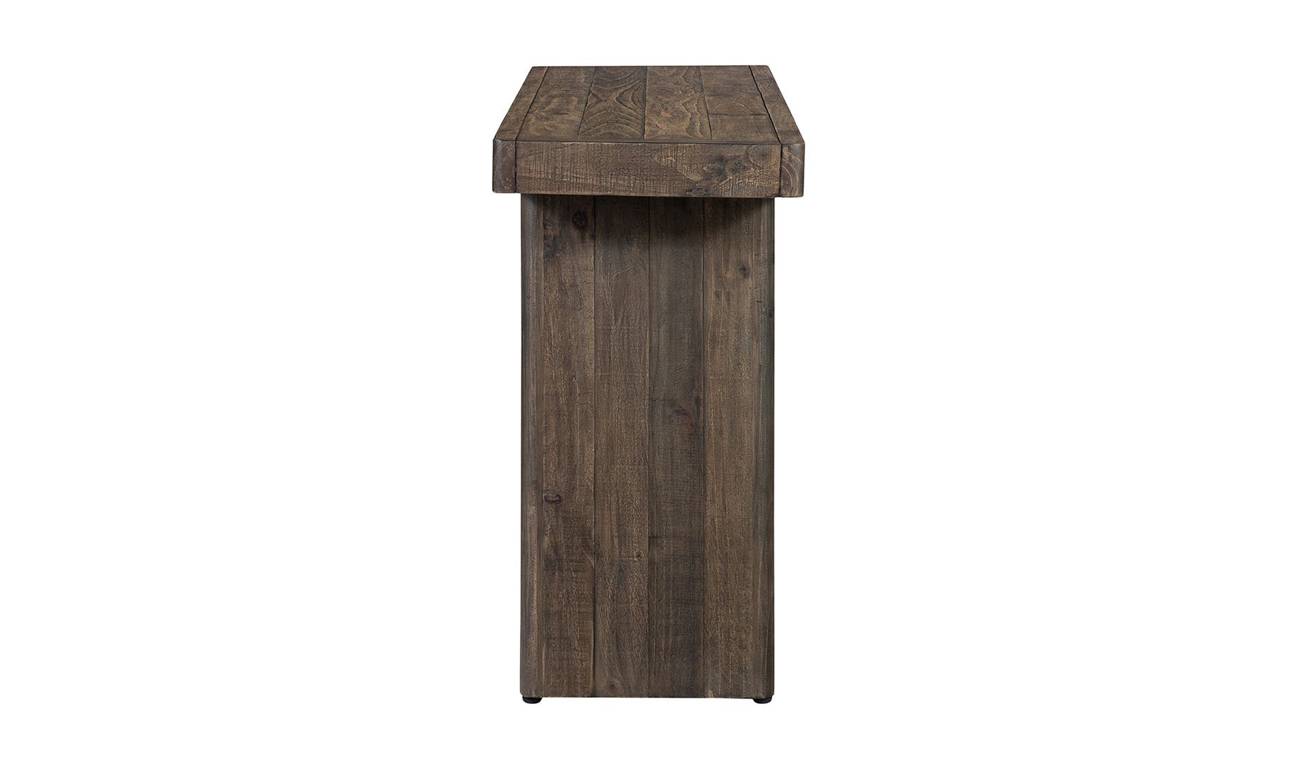 Mesa consola Monterey marrón envejecido
