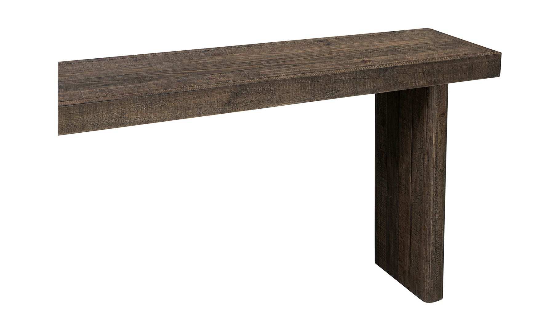 Mesa consola Monterey marrón envejecido