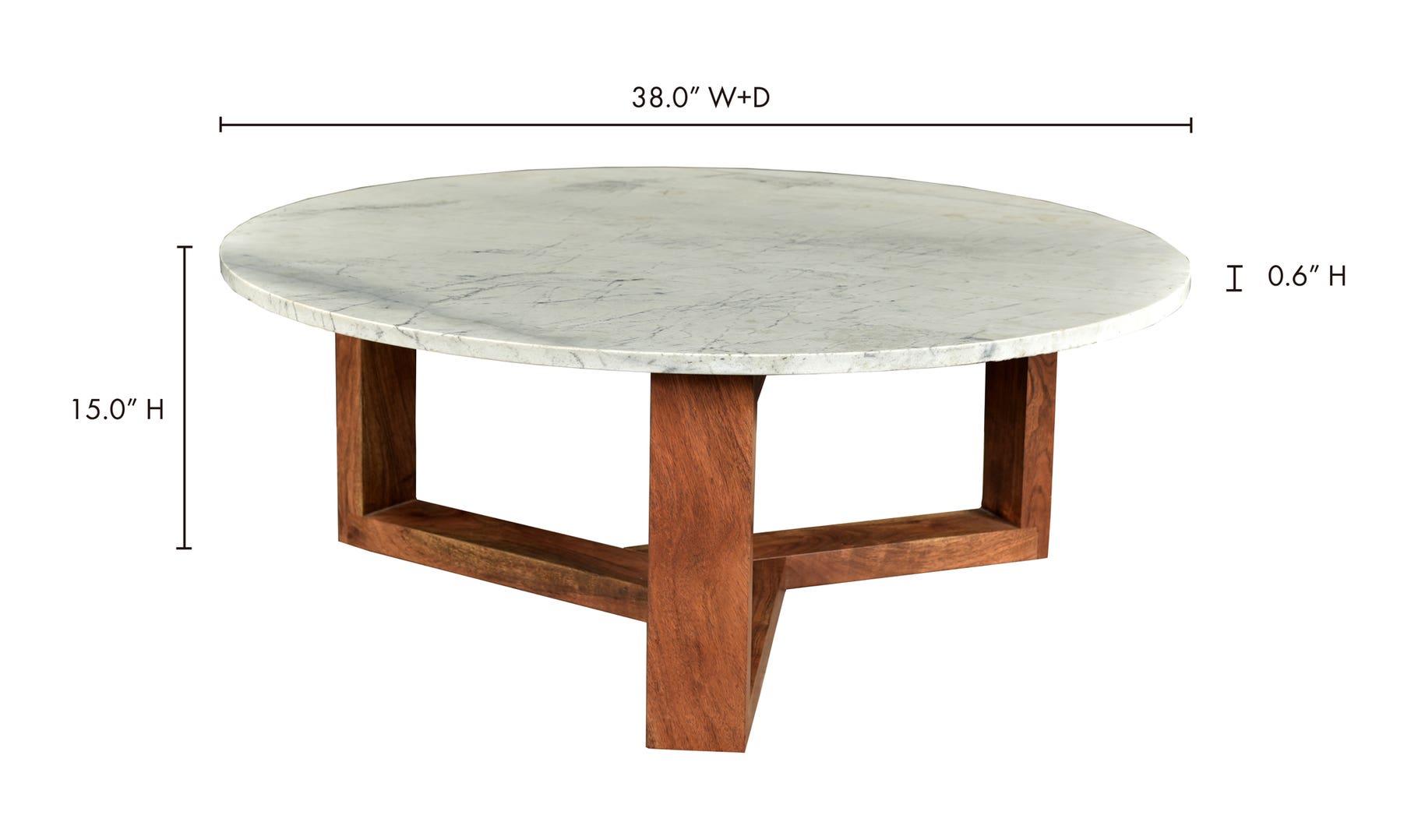 Mesa de centro Jinxx blanca