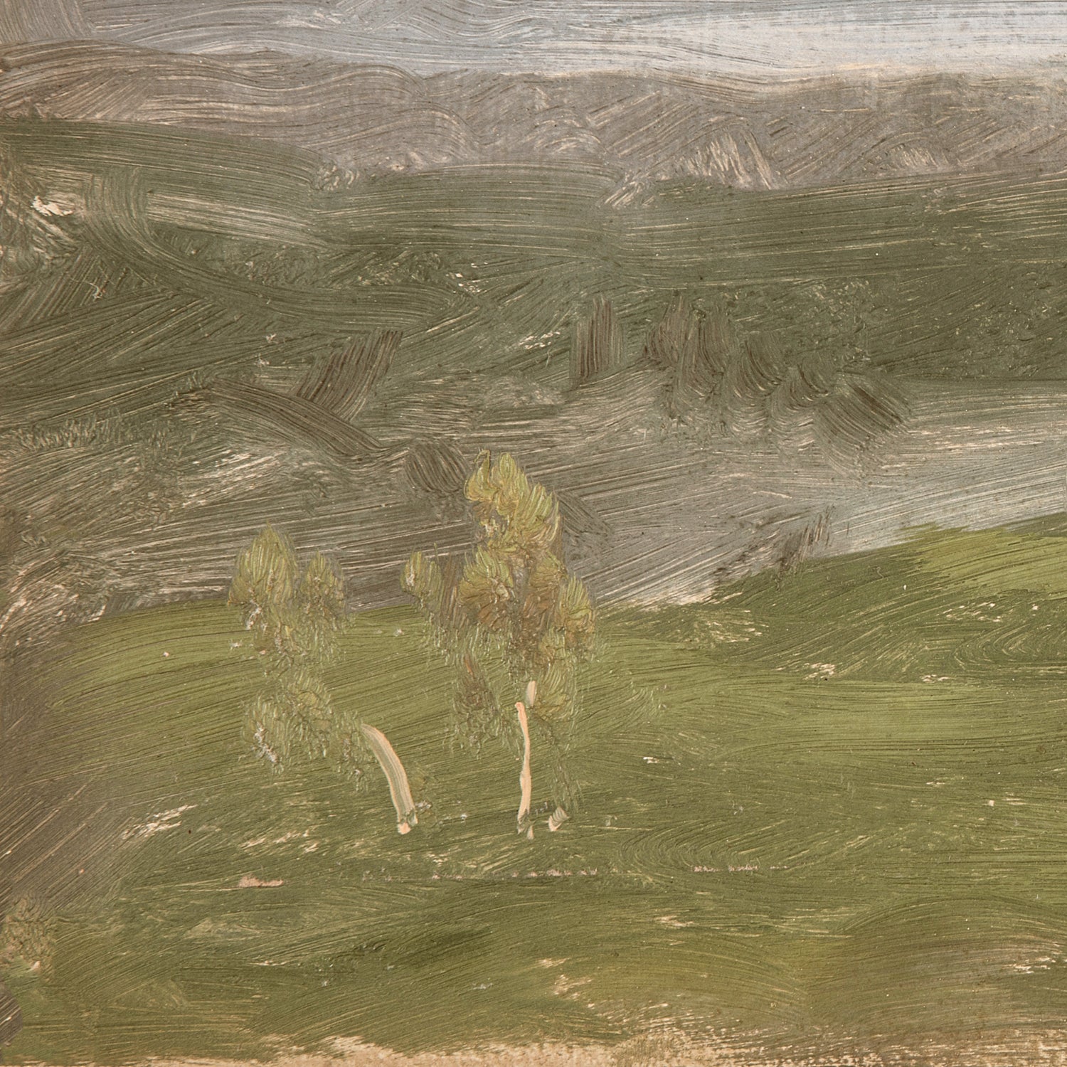 side view of Hudson River School – Summer View, Hudson Valley C. 1870 luxury Artwork