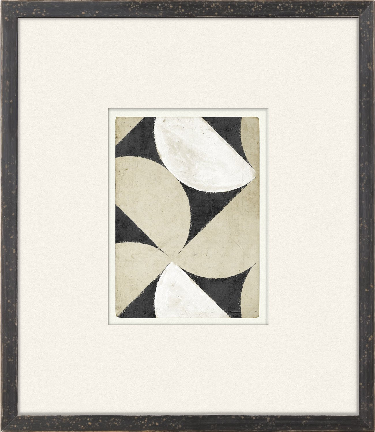 front view of Mid Geometrics XVIII luxury Artwork