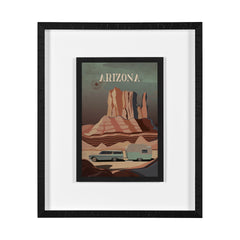 M (22in. x 26in.) - Double Black Frame