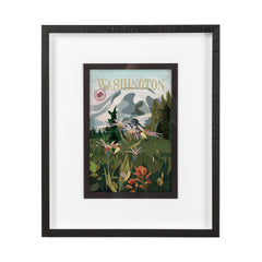 M (22in. x 26in.) - Double Black Frame