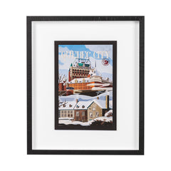 M (22in. x 26in.) - Double Black Frame