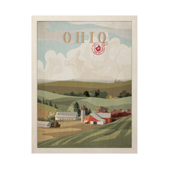 L (33in. x 43in.) Beige Frame