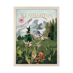 L (33in. x 43in.) Beige Frame