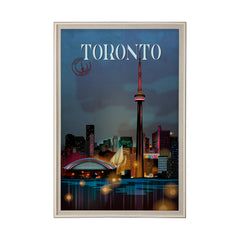 XL (42in. x 62in.) Art Print under Glass Brown Frame