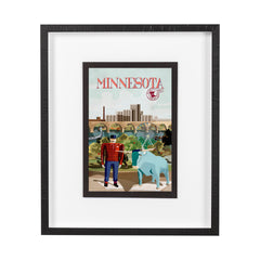 M (22in. x 26in.) - Double Black Frame