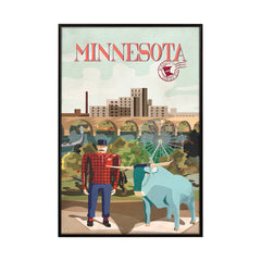 SM (11in. x 16in.) - Black Frame