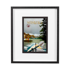M (22in. x 26in.) - Double Black Frame