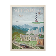 L (33in. x 43in.) Beige Frame