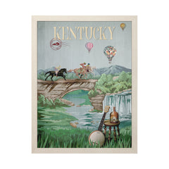 L (33in. x 43in.) Beige Frame