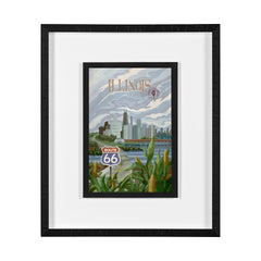 M (22in. x 26in.) - Double Black Frame