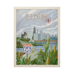 L (33in. x 43in.) Beige Frame