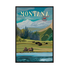 SM (11in. x 16in.) - Black Frame