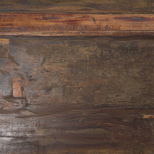 Estelle Rustic Brown Reclaimed Wood Bench