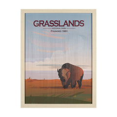 L (33in. x 43in.) Beige Frame