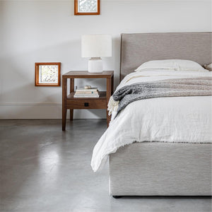 Julia Queen Storage Bed Short - Sand