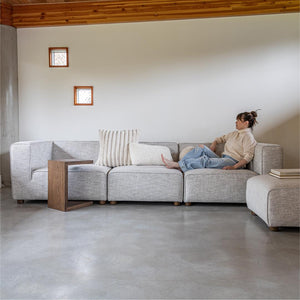Faith  Sectional - Coconut