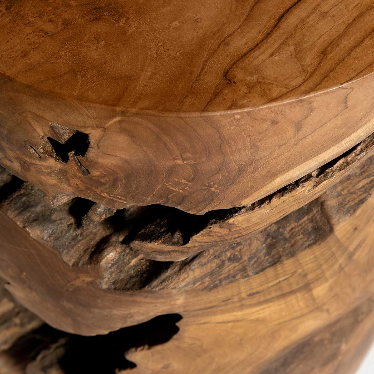 Mesa decorativa Natura Opus - 18" - Natural