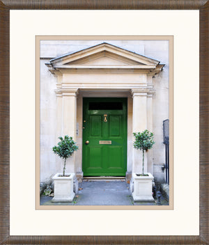 Porte géorgienne verte série I