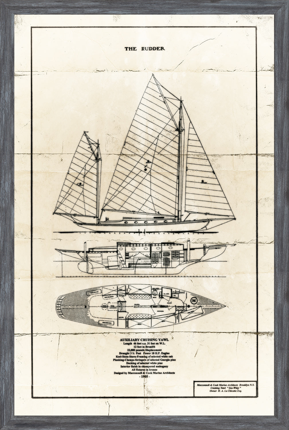 Queche de crucero