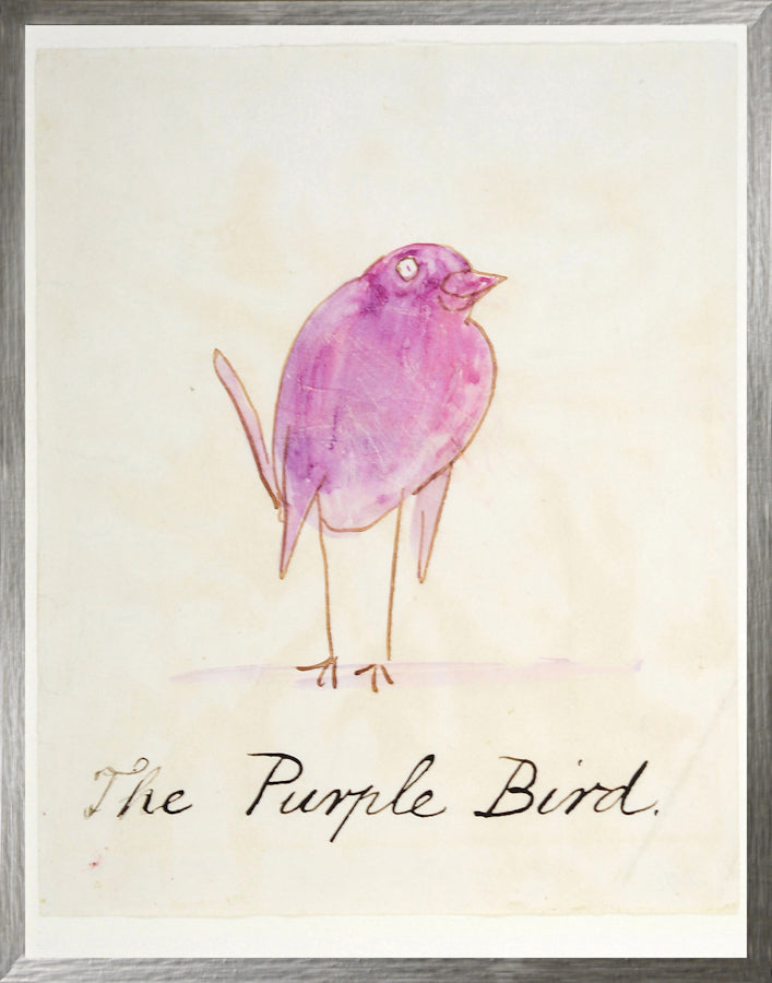 L'oiseau violet