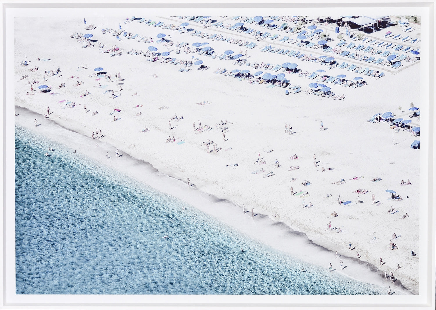 Vue aérienne de la plage n° 2