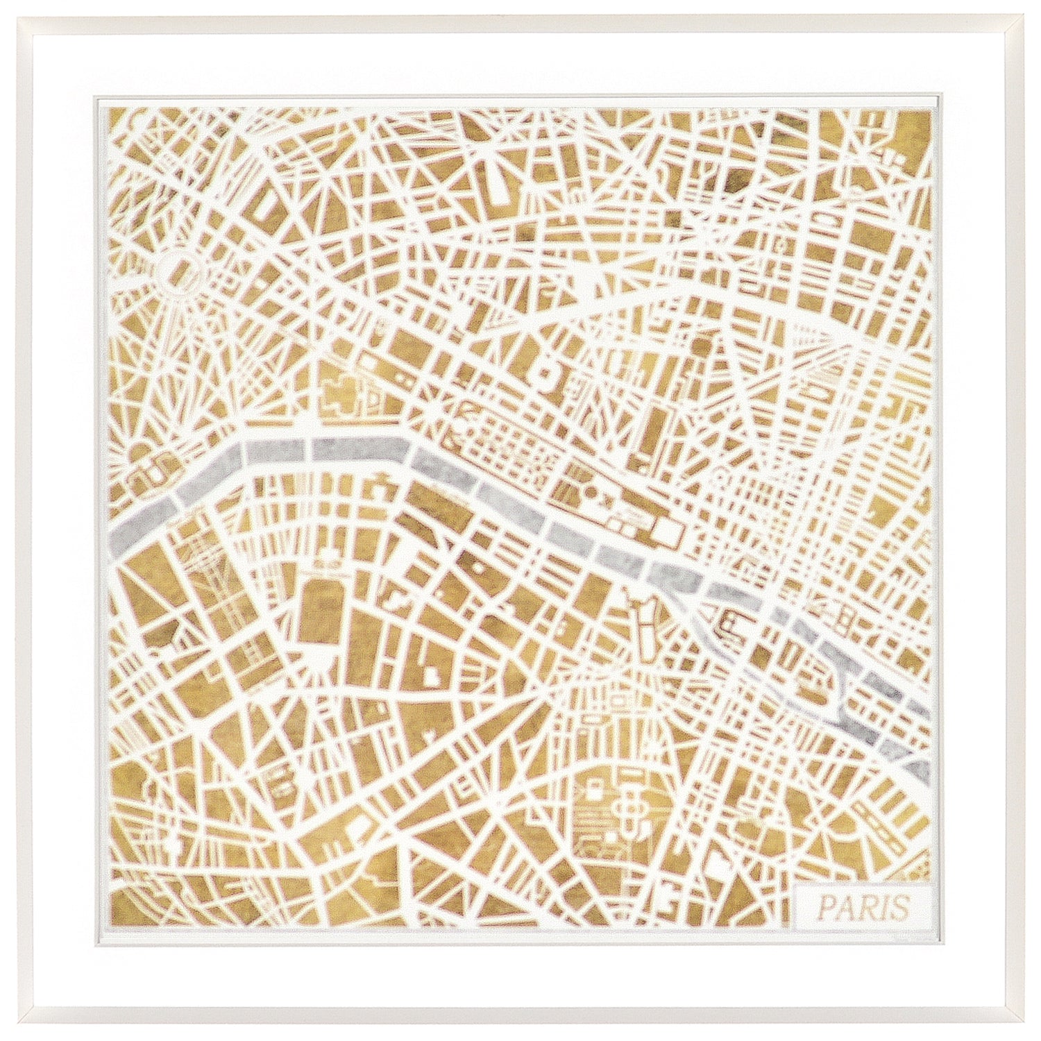 front view of PARIS – DETAIL luxury Artwork