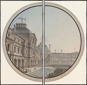 Interior del Louvre, 1799