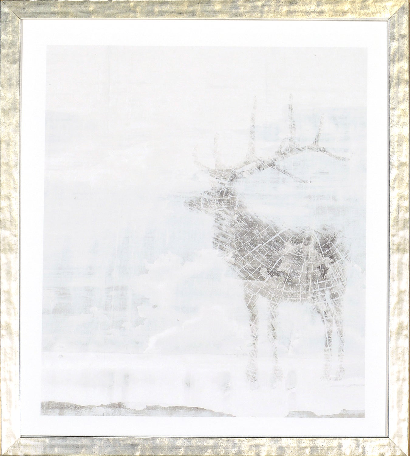 Silhouettes de cerfs – Taupe III