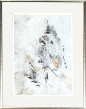 Plumas con Toques Cobrizos I